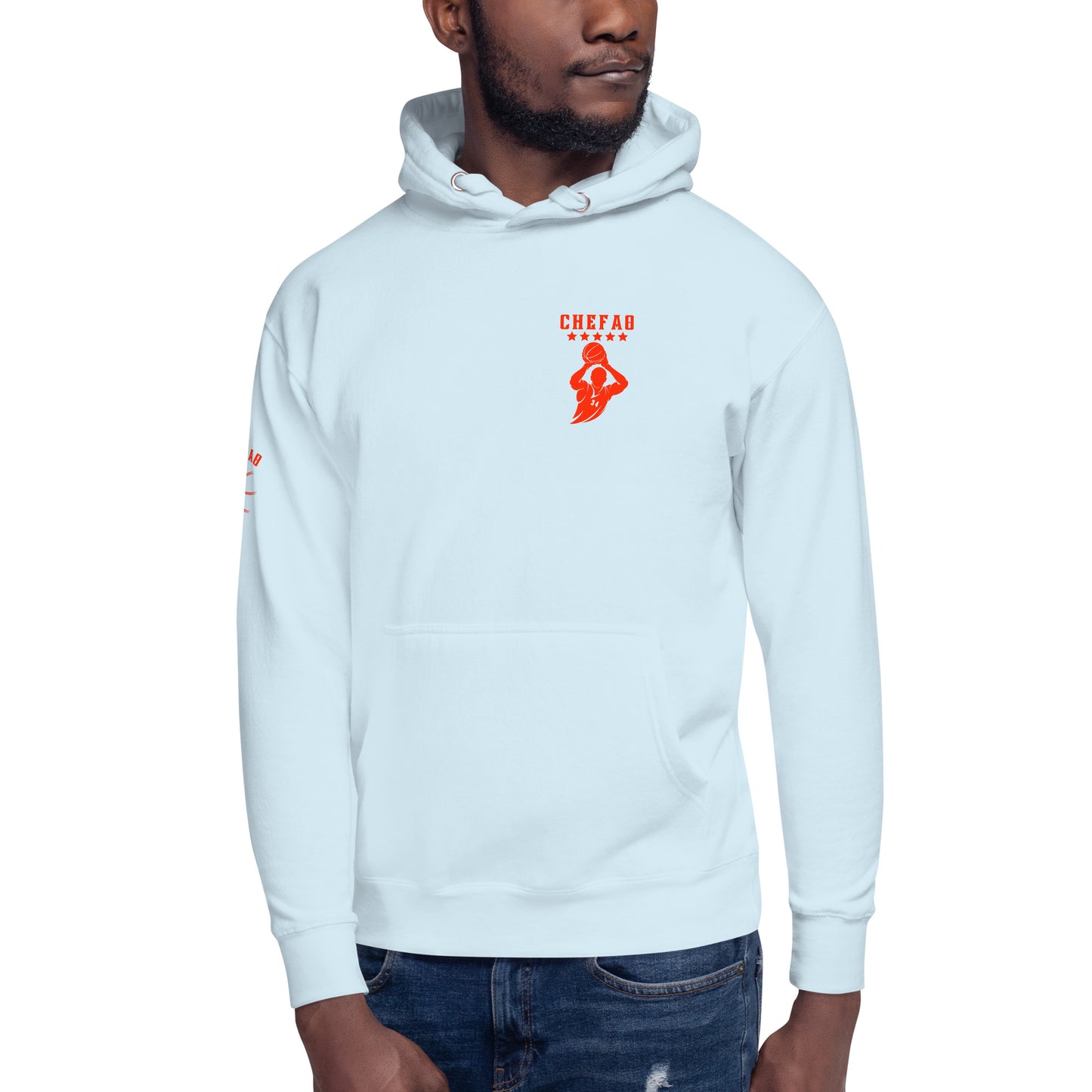 Chefao Basketball Dylan I, Unisex Premium Hoodie