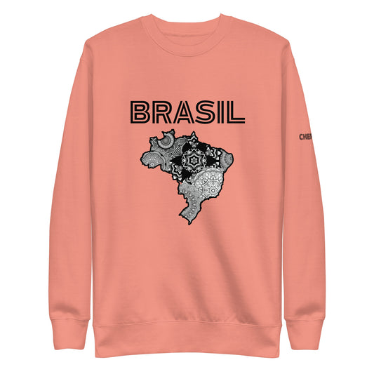Brasil Mandala I, Unisex Premium Sweatshirt
