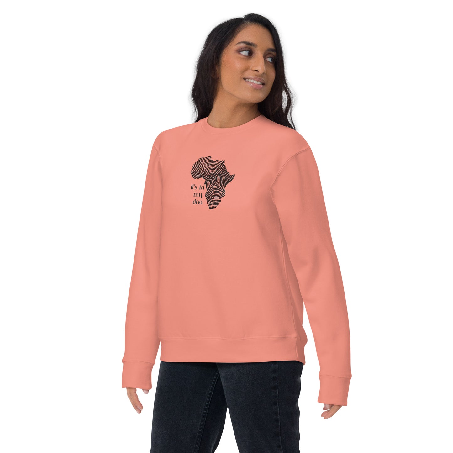 Chefao It's In My DNA I, Embroidered Unisex Premium Sweatshirt