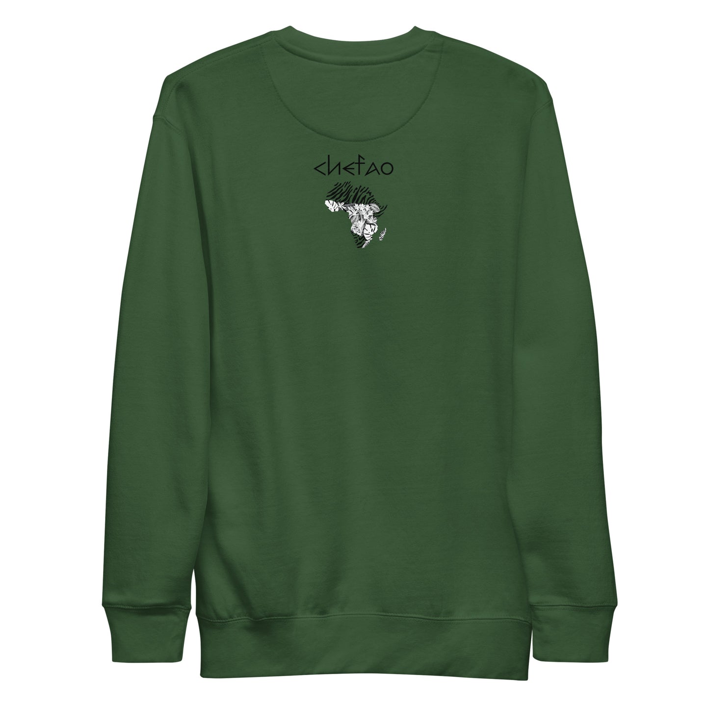 Chefao Africa Botanical I, Embroidered Unisex Premium Sweatshirt