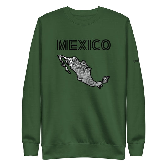 Mexico Mandala I, Unisex Premium Sweatshirt