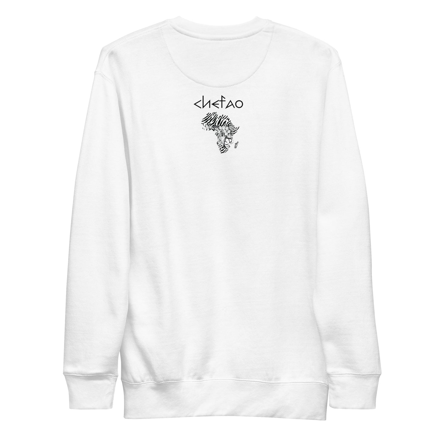 Chefao Africa Botanical I, Embroidered Unisex Premium Sweatshirt