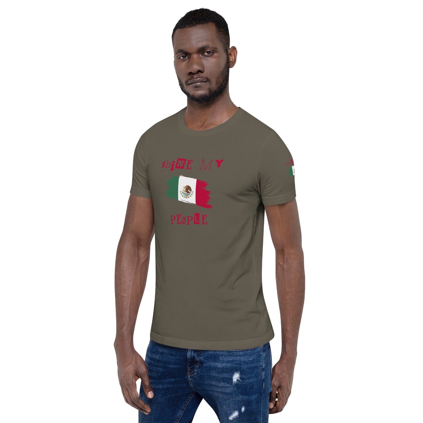 Shine My People Mexico II, Unisex t-shirt