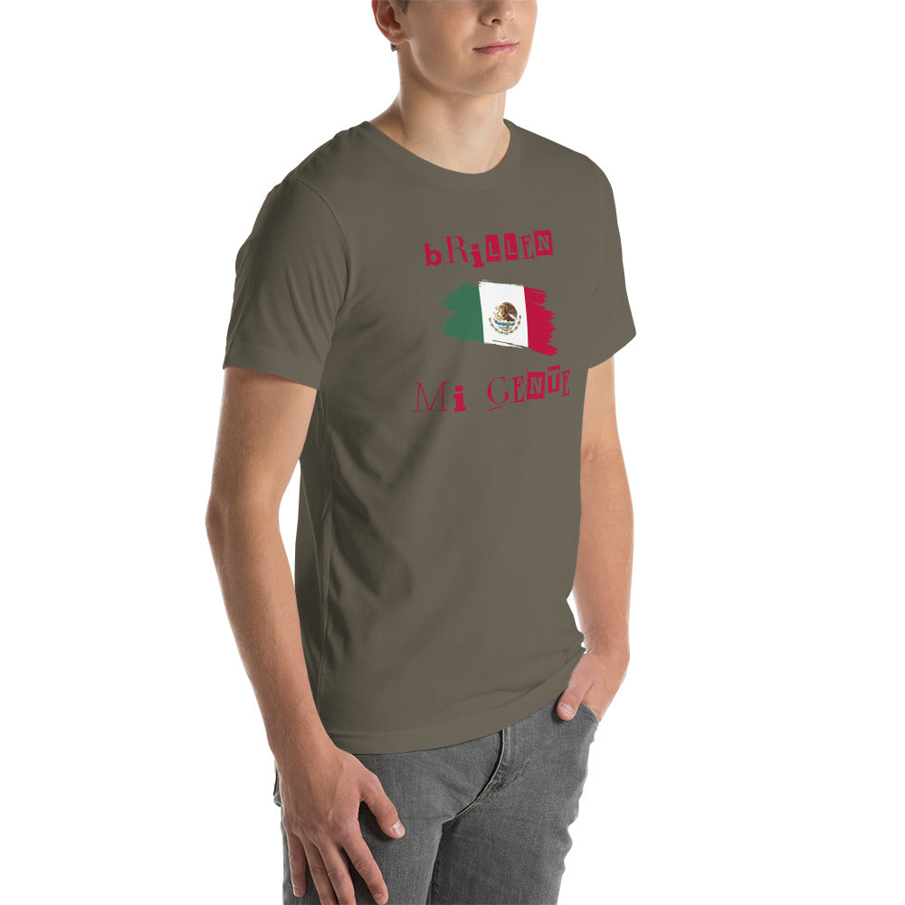 Brillen Mi Gente Mexico II, Unisex t-shirt