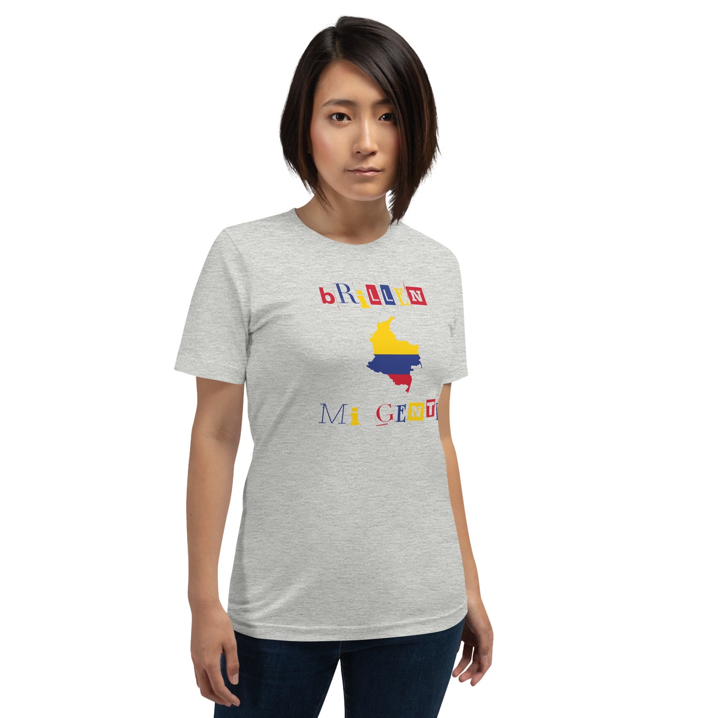 Brillen Mi Gente Colombia I, Unisex t-shirt