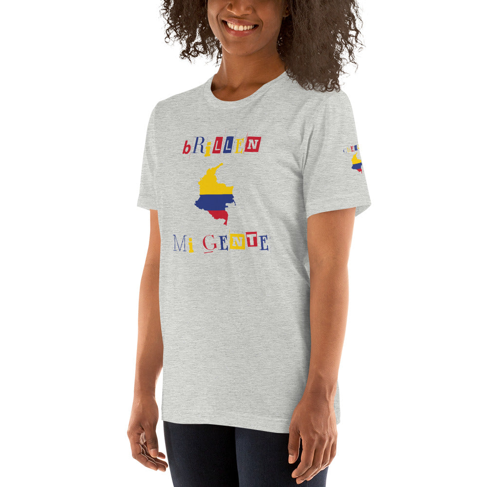 Brillen Mi Gente Colombia I, Unisex t-shirt