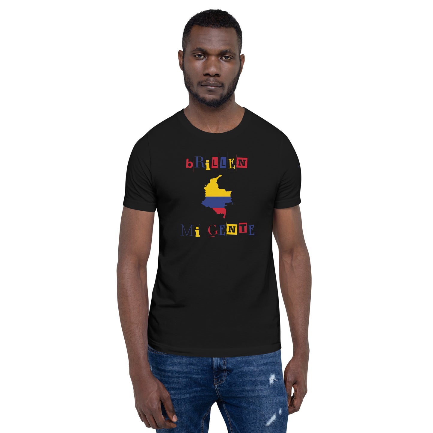 Brillen Mi Gente Colombia I, Unisex t-shirt