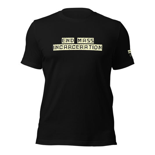 Chefao End Mass Incarceration I, Unisex t-shirt