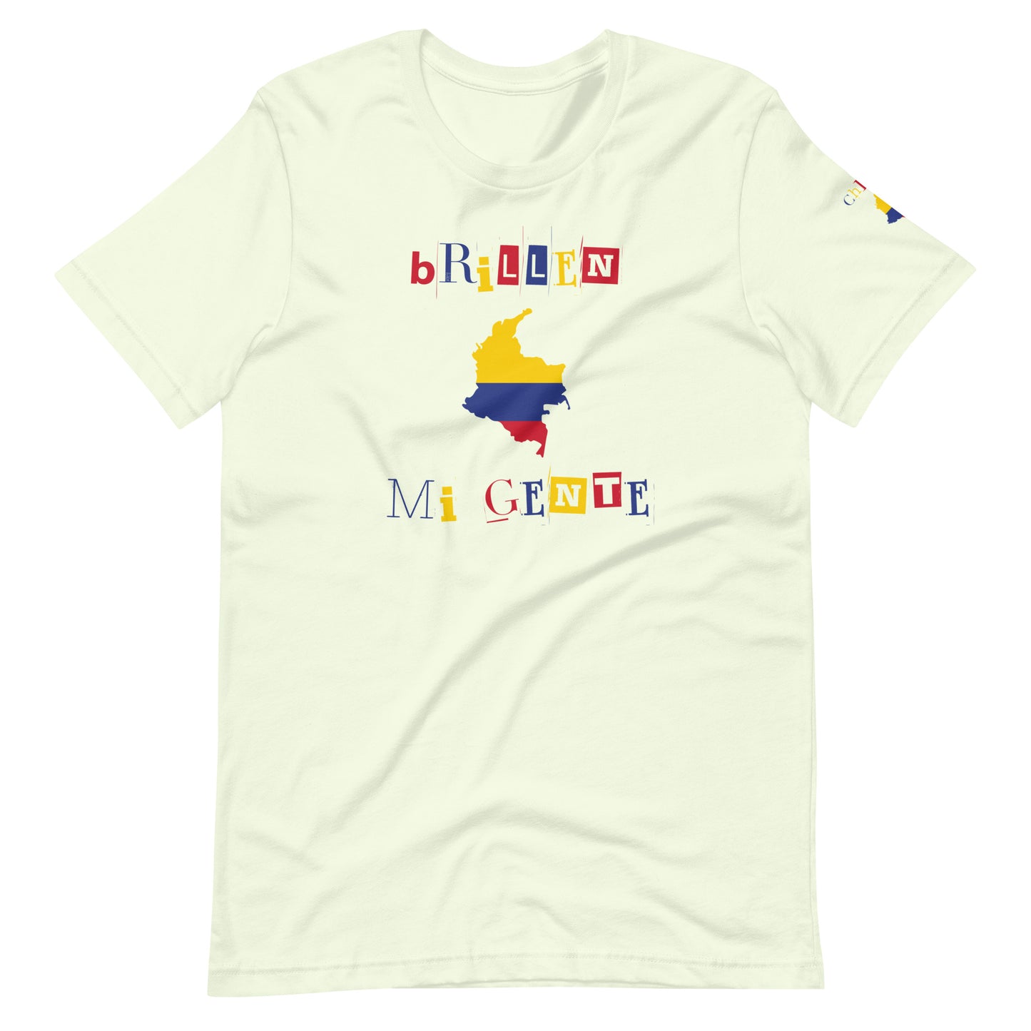 Brillen Mi Gente Colombia I, Unisex t-shirt