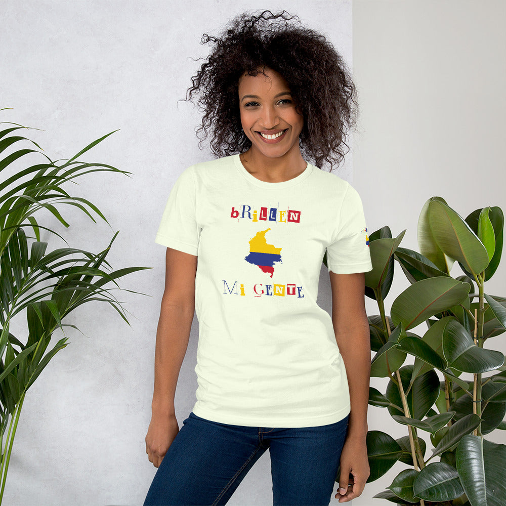 Brillen Mi Gente Colombia I, Unisex t-shirt