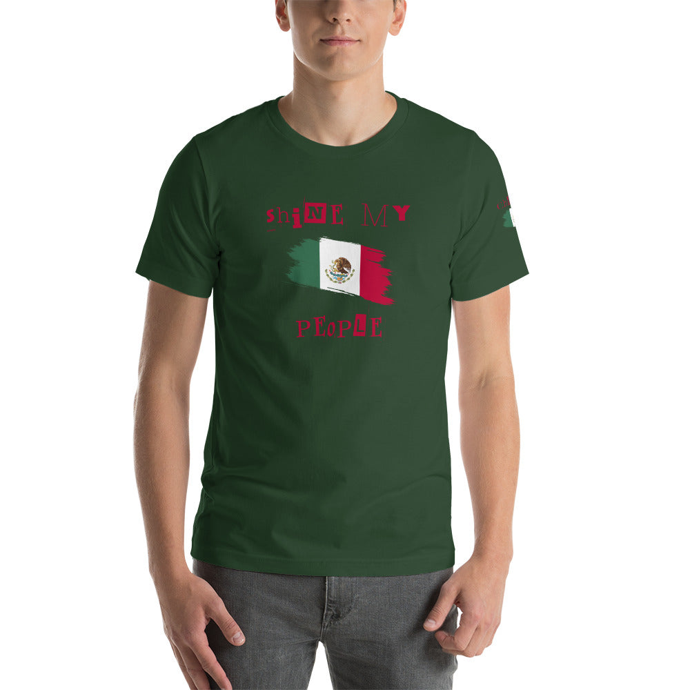 Shine My People Mexico II, Unisex t-shirt