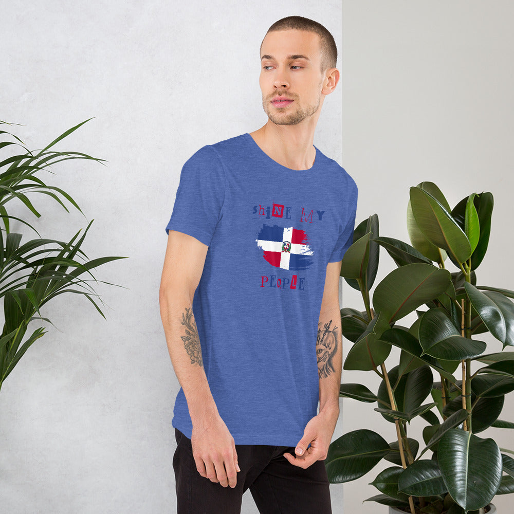 Shine My People Dominican Republic I, Unisex t-shirt