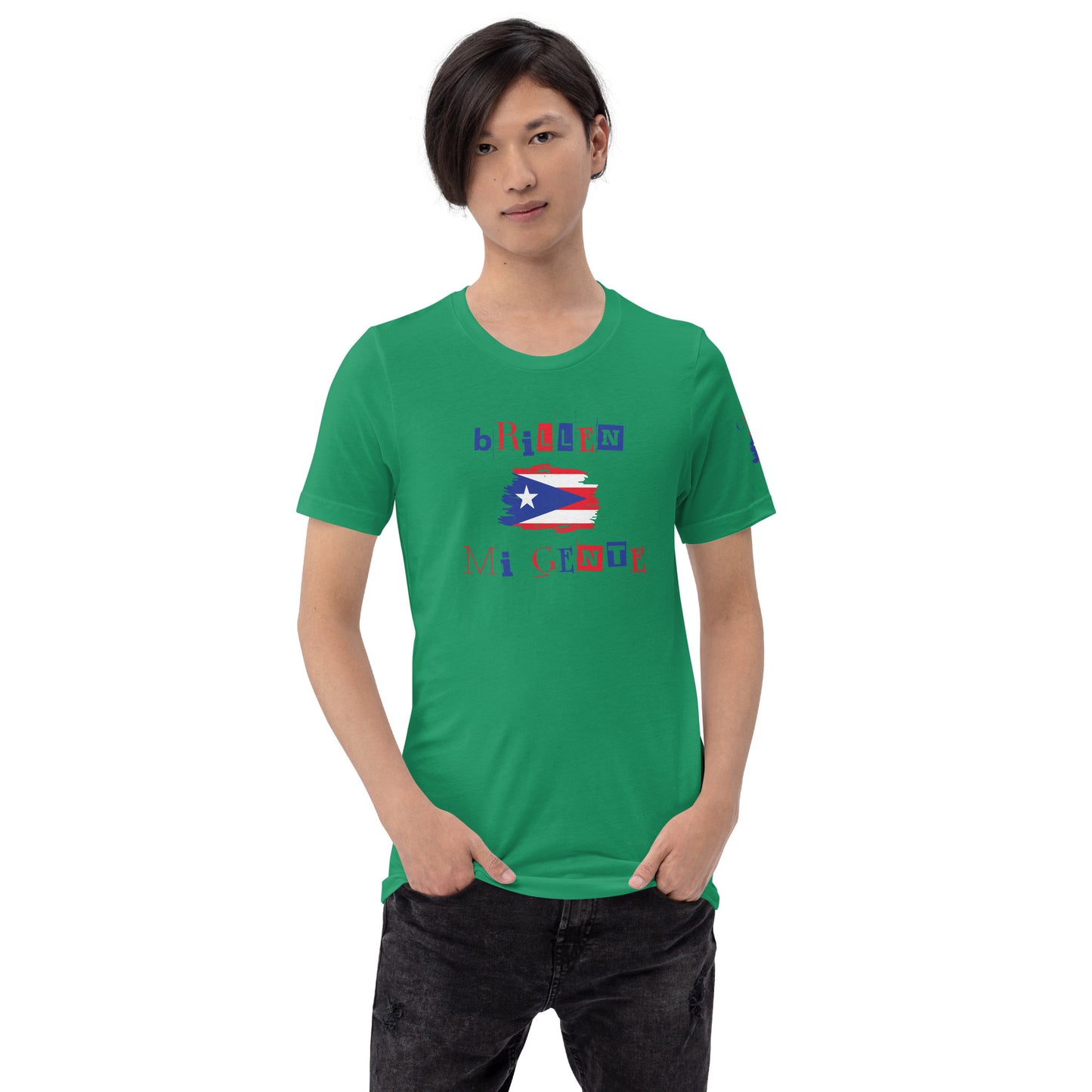 Brillen Mi Gente Puerto Rico I, Unisex t-shirt