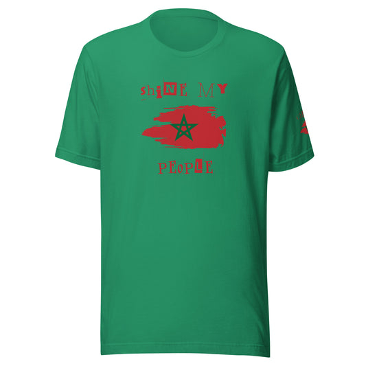 Shine My People Morocco I, Unisex t-shirt