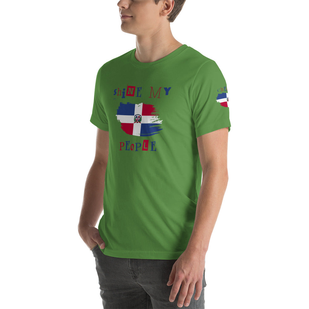 Shine My People Dominican Republic I, Unisex t-shirt