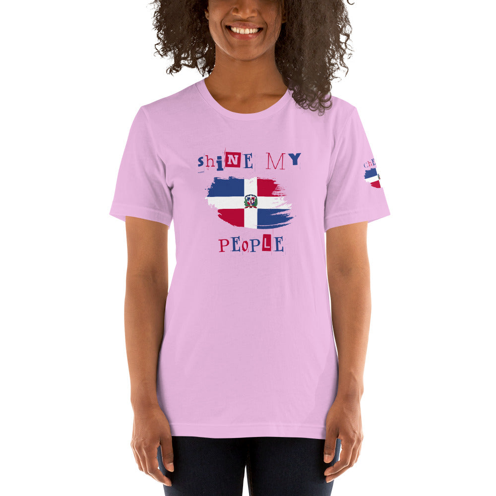 Shine My People Dominican Republic I, Unisex t-shirt