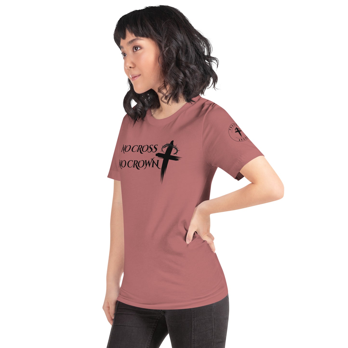 No Cross No Crown, Unisex t-shirt