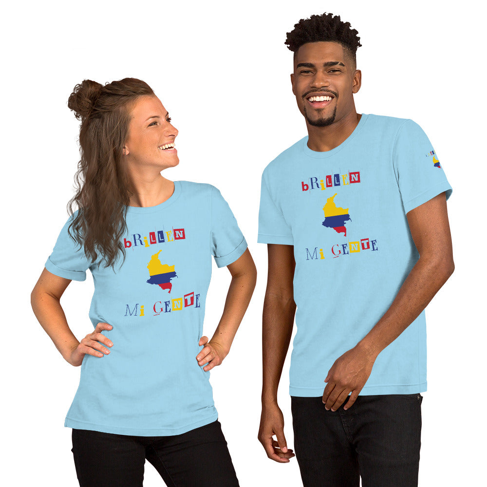 Brillen Mi Gente Colombia I, Unisex t-shirt