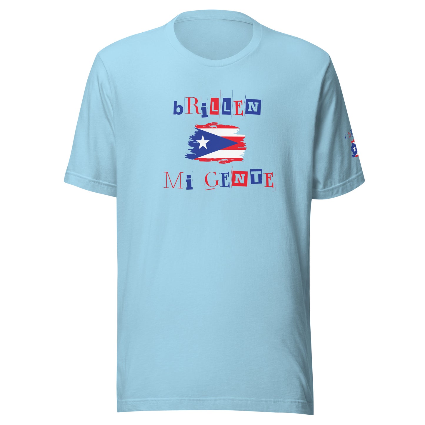 Brillen Mi Gente Puerto Rico I, Unisex t-shirt