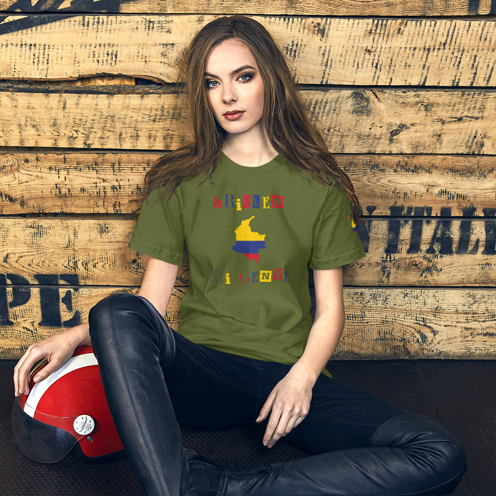 Brillen Mi Gente Colombia I, Unisex t-shirt