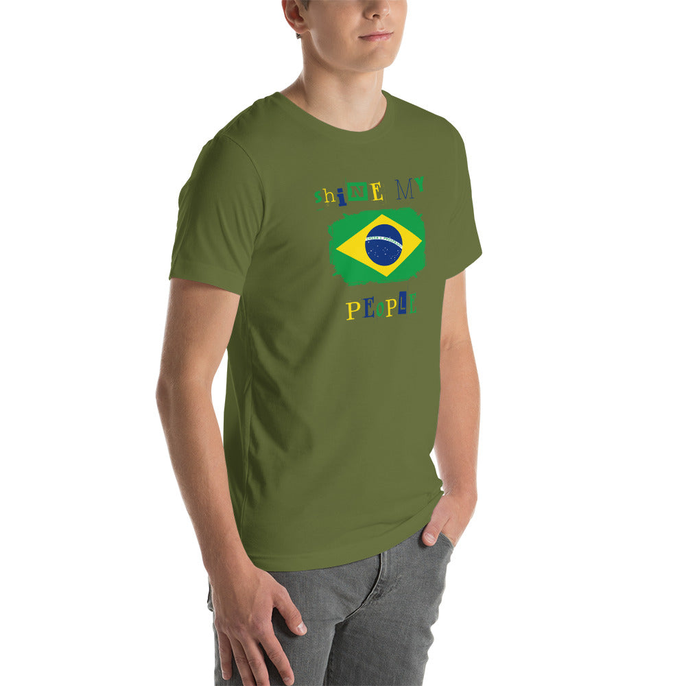 Shine My People Brasil I, Unisex t-shirt