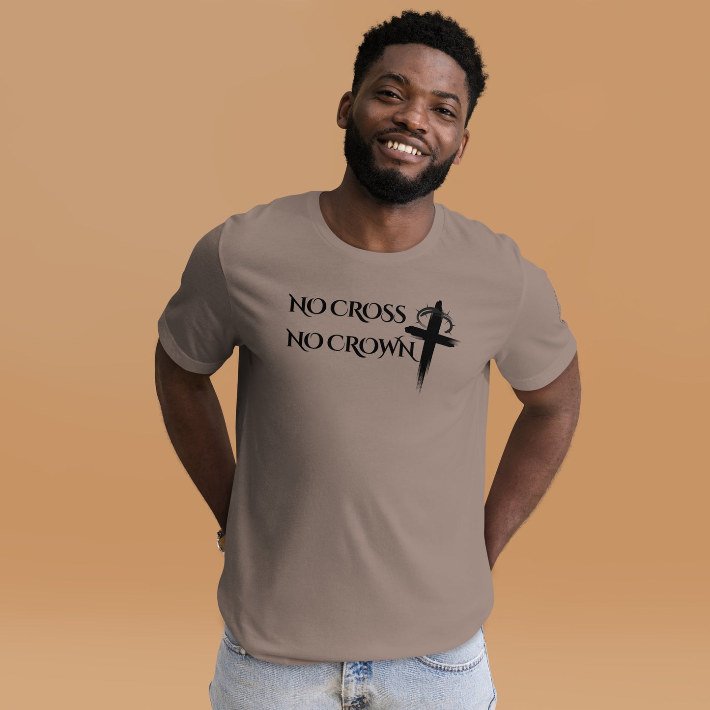 No Cross No Crown, Unisex t-shirt