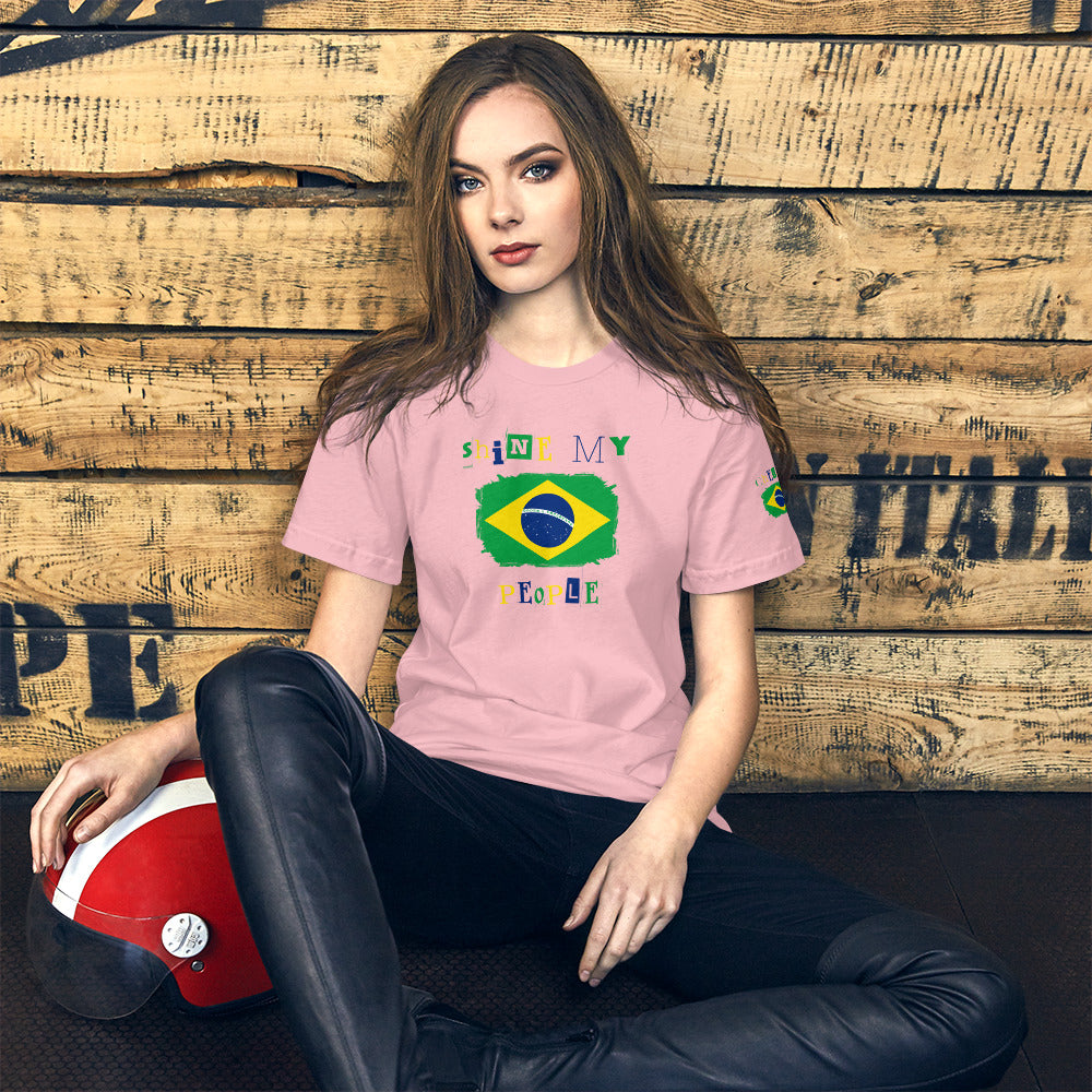 Shine My People Brasil I, Unisex t-shirt