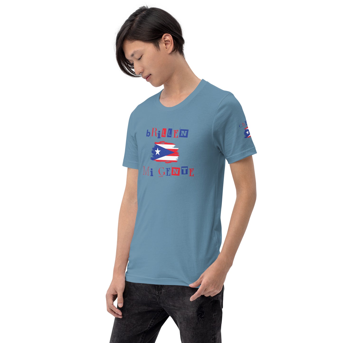 Brillen Mi Gente Puerto Rico I, Unisex t-shirt