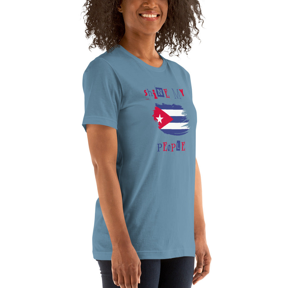 Shine My People Cuba I, Unisex t-shirt