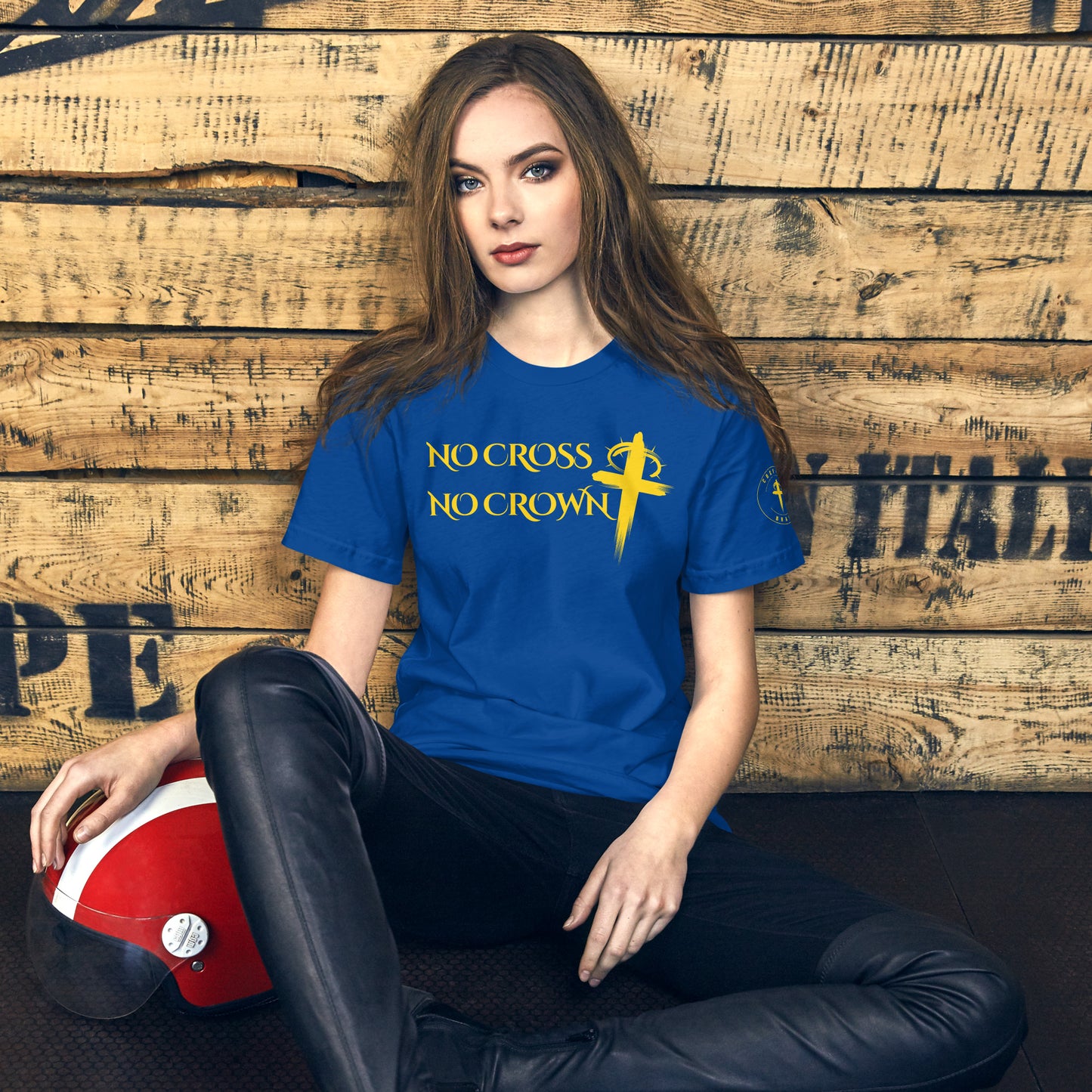 No Cross No Crown, Unisex t-shirt