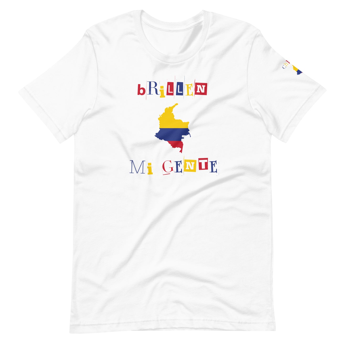 Brillen Mi Gente Colombia I, Unisex t-shirt