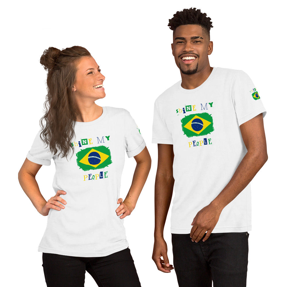 Shine My People Brasil I, Unisex t-shirt