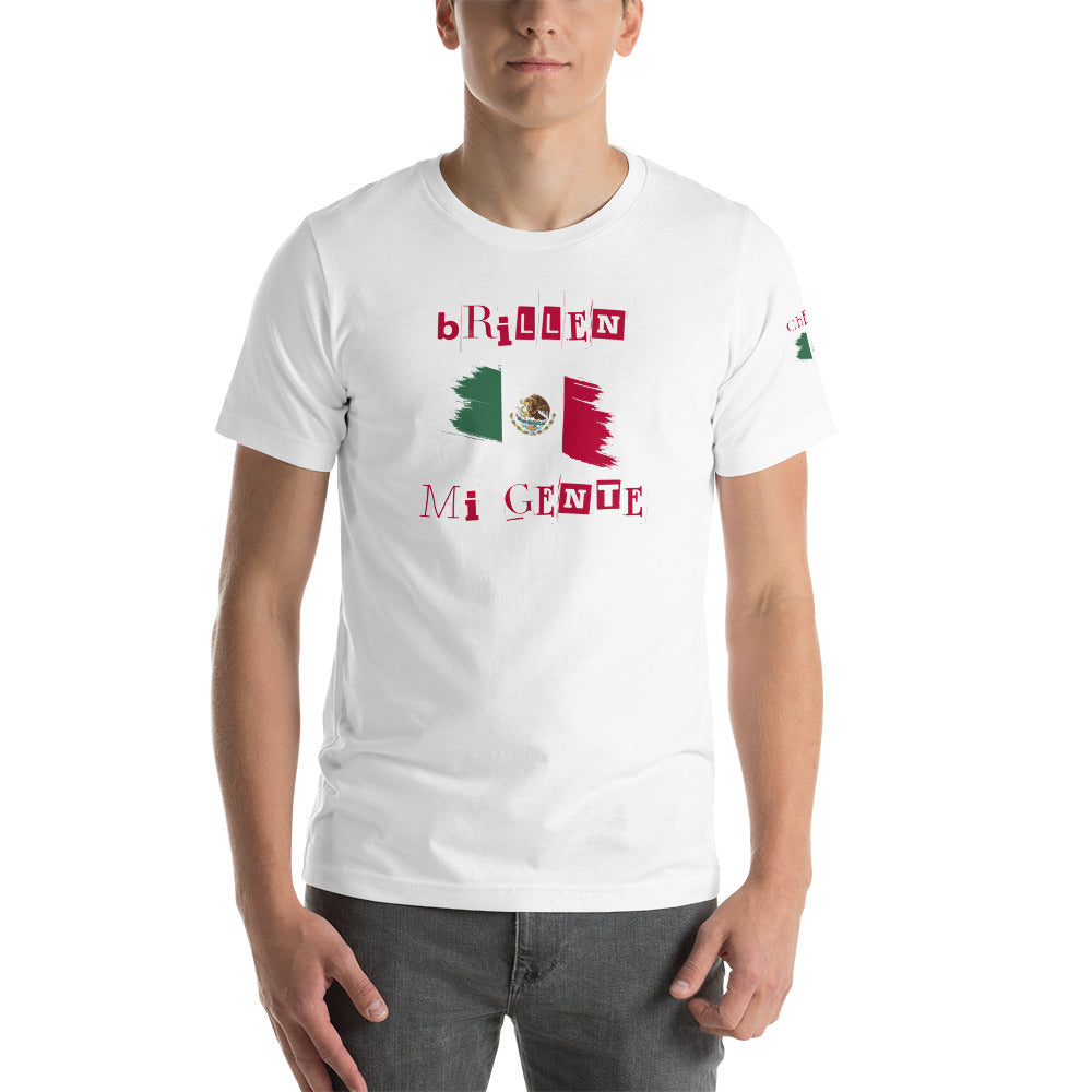 Brillen Mi Gente Mexico II, Unisex t-shirt