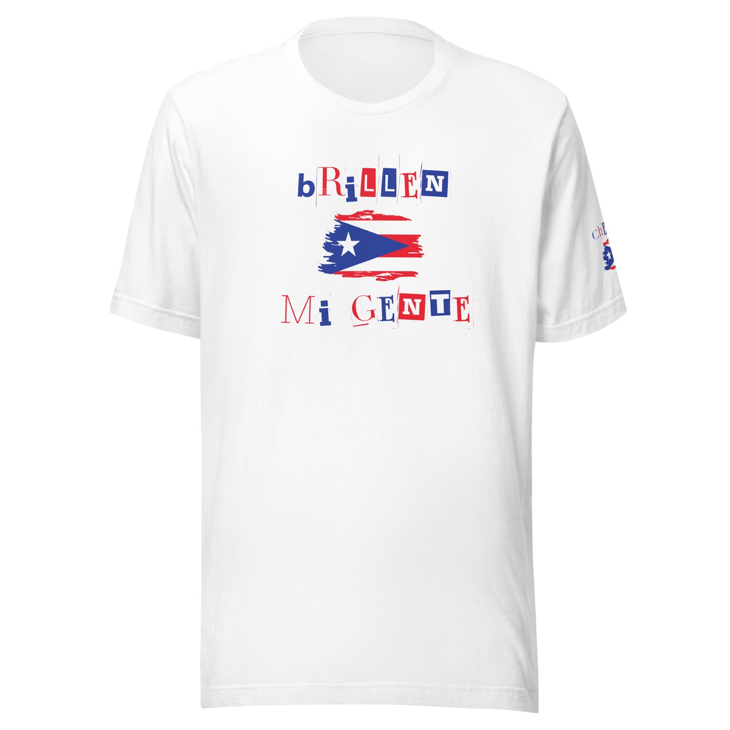 Brillen Mi Gente Puerto Rico I, Unisex t-shirt