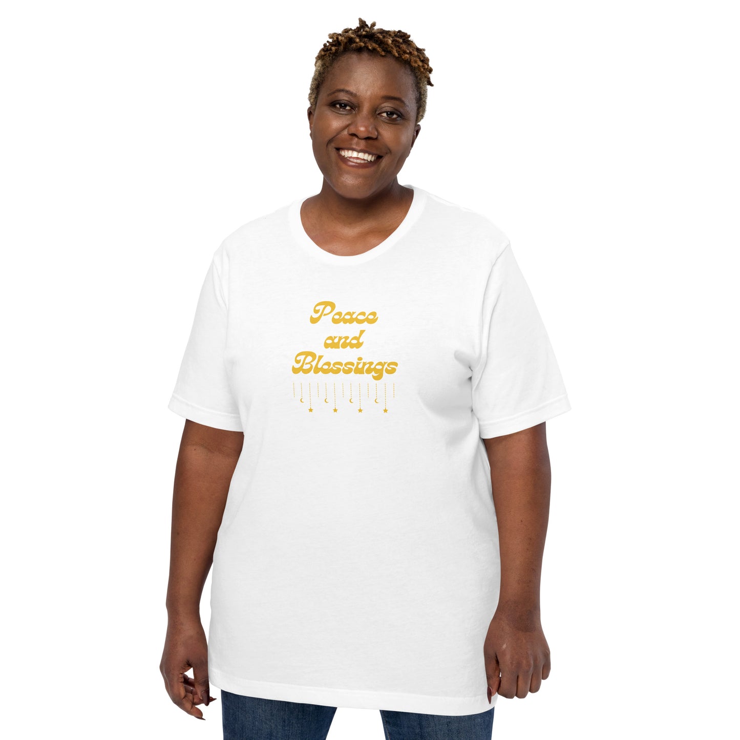 Peace and Blessings I, Unisex t-shirt