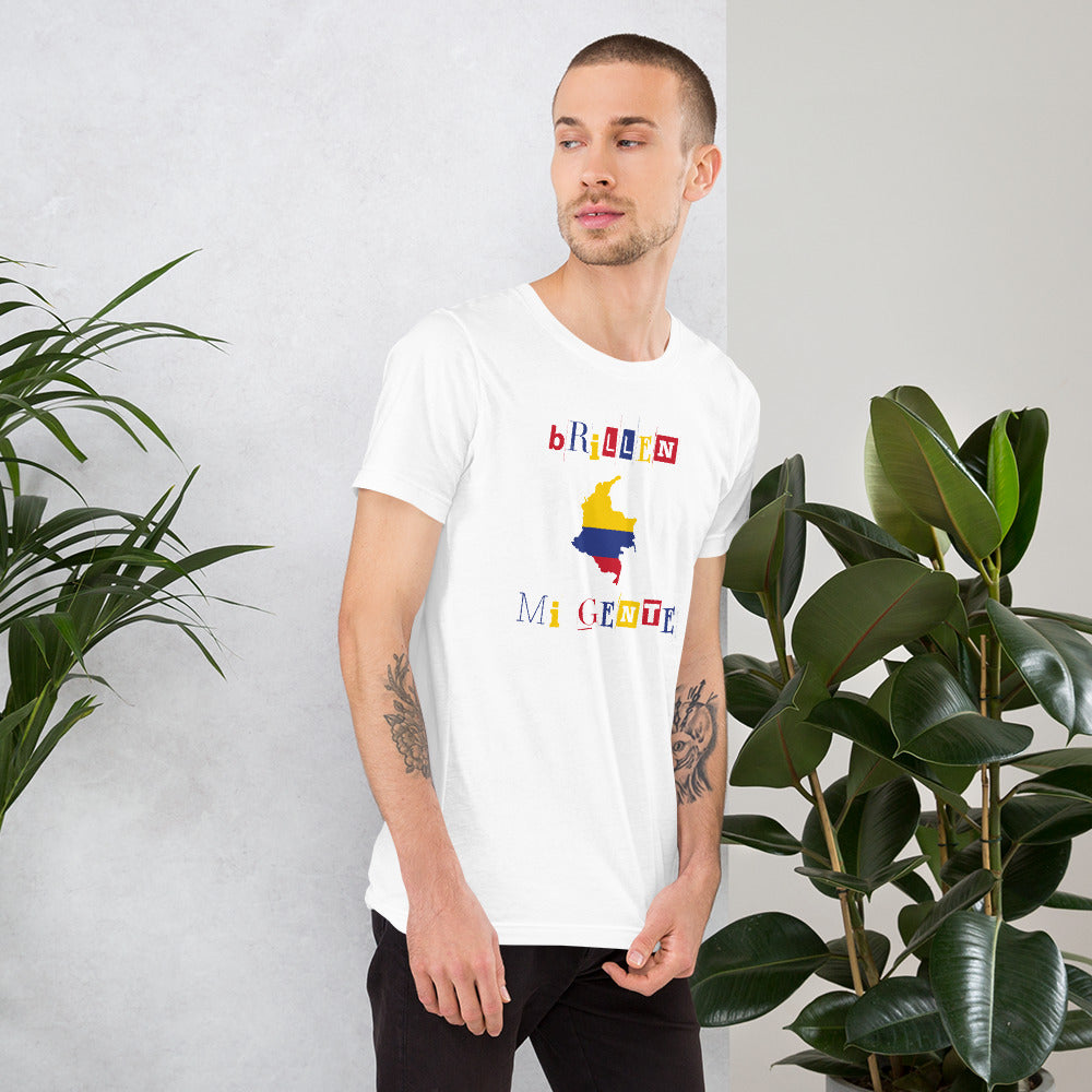 Brillen Mi Gente Colombia I, Unisex t-shirt