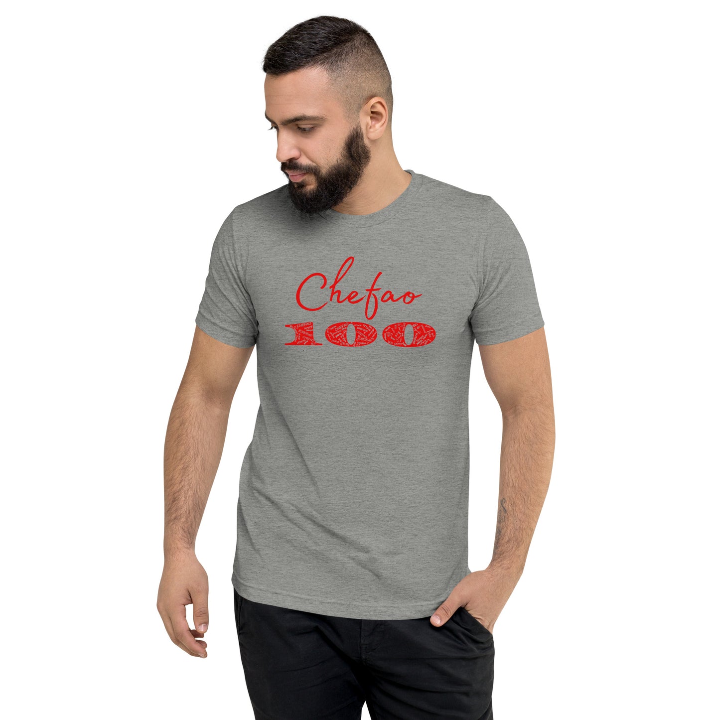 Chefao 100 I Red, Short sleeve t-shirt