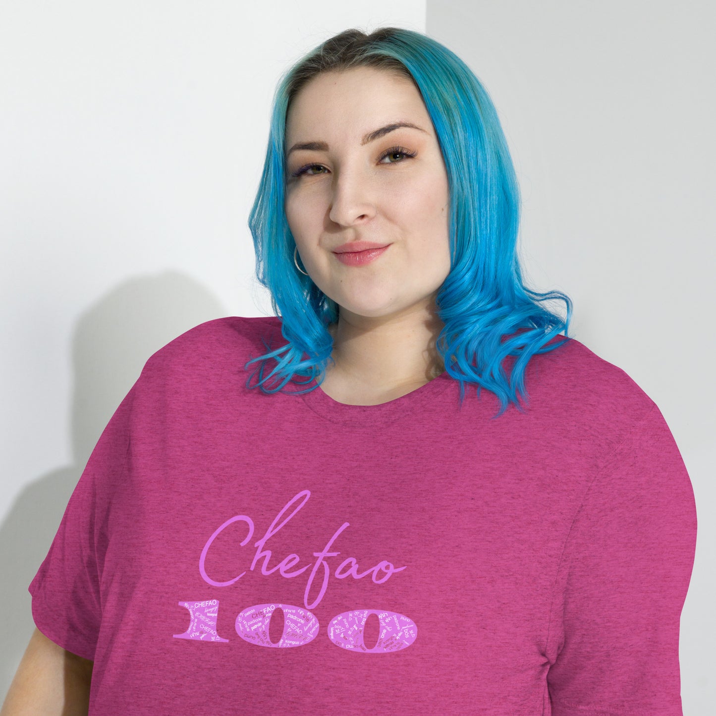 Chefao 100 I Pink, Short sleeve t-shirt