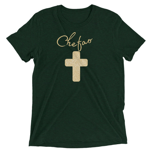 Chefao Cross I Tan, Short sleeve t-shirt