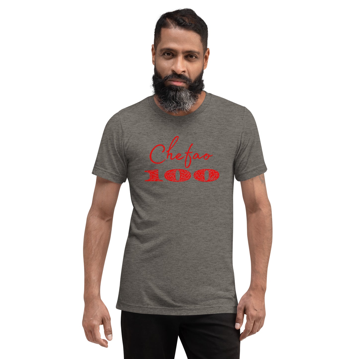 Chefao 100 I Red, Short sleeve t-shirt