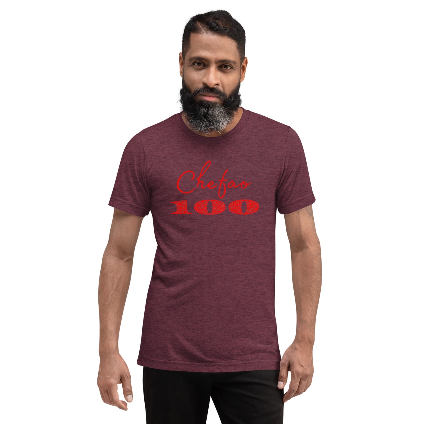 Chefao 100 I Red, Short sleeve t-shirt