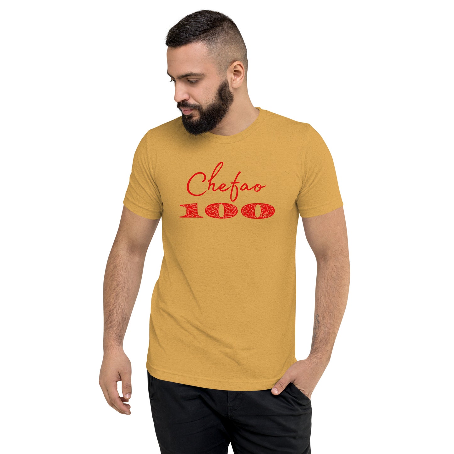 Chefao 100 I Red, Short sleeve t-shirt