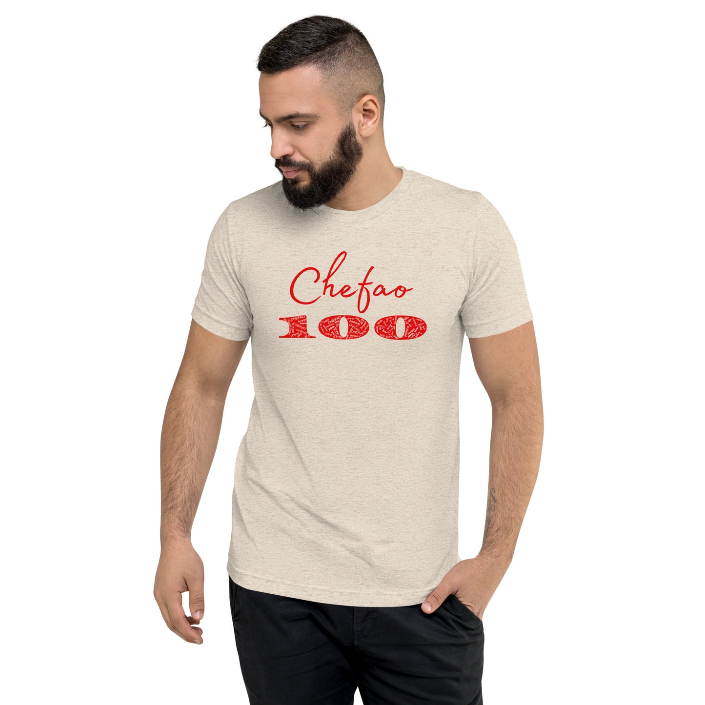 Chefao 100 I Red, Short sleeve t-shirt