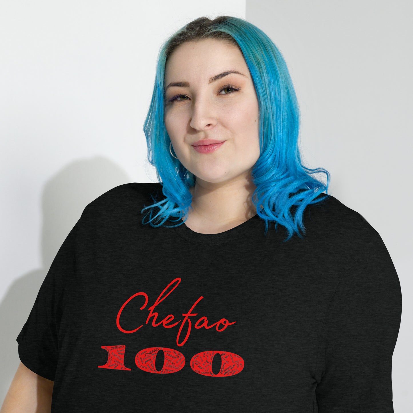 Chefao 100 I Red, Short sleeve t-shirt