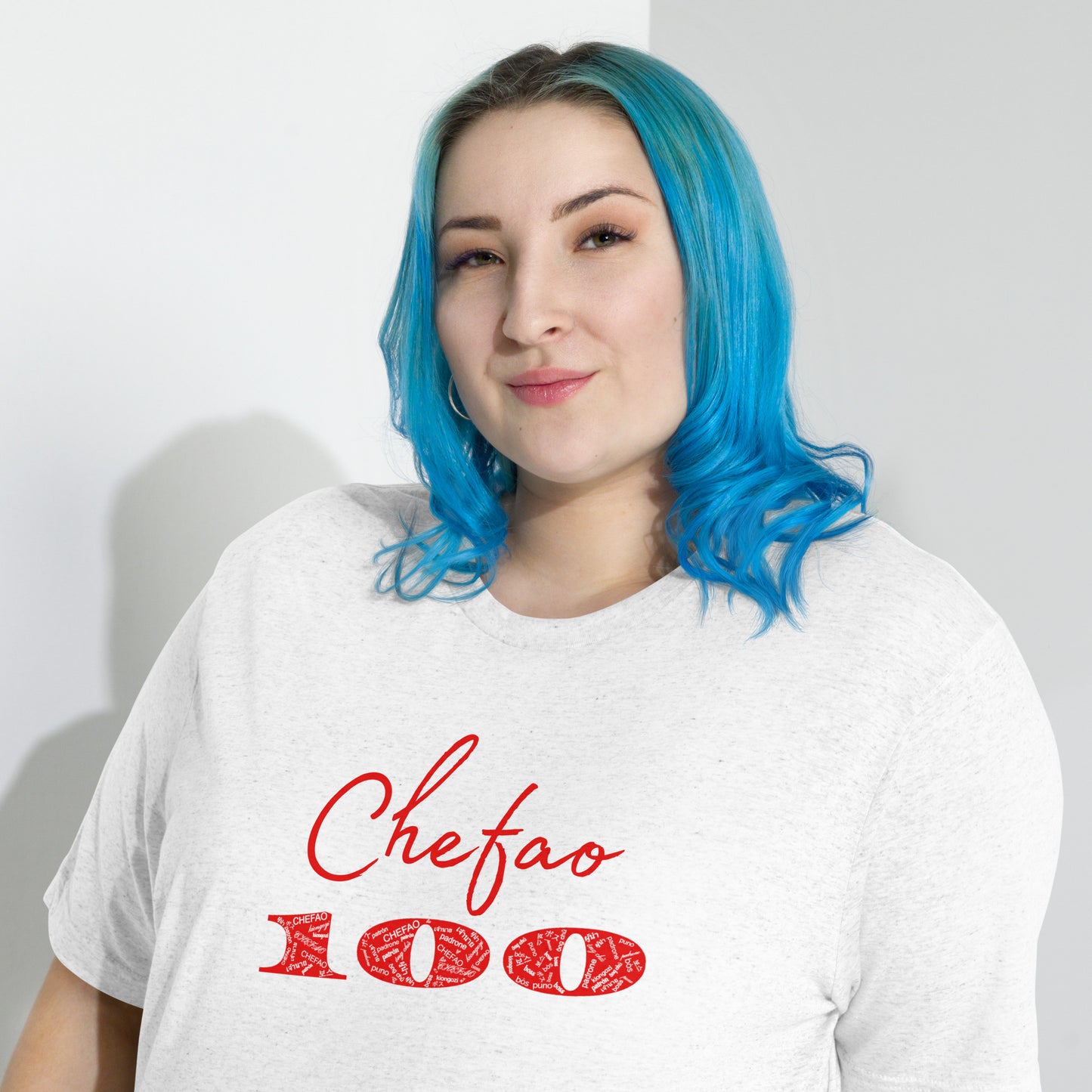 Chefao 100 I Red, Short sleeve t-shirt