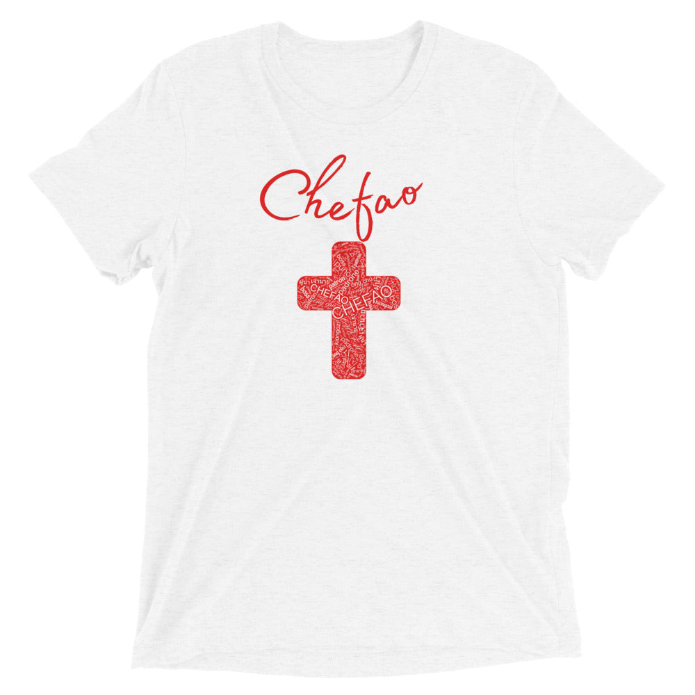 Chefao Cross I Red, Short sleeve t-shirt