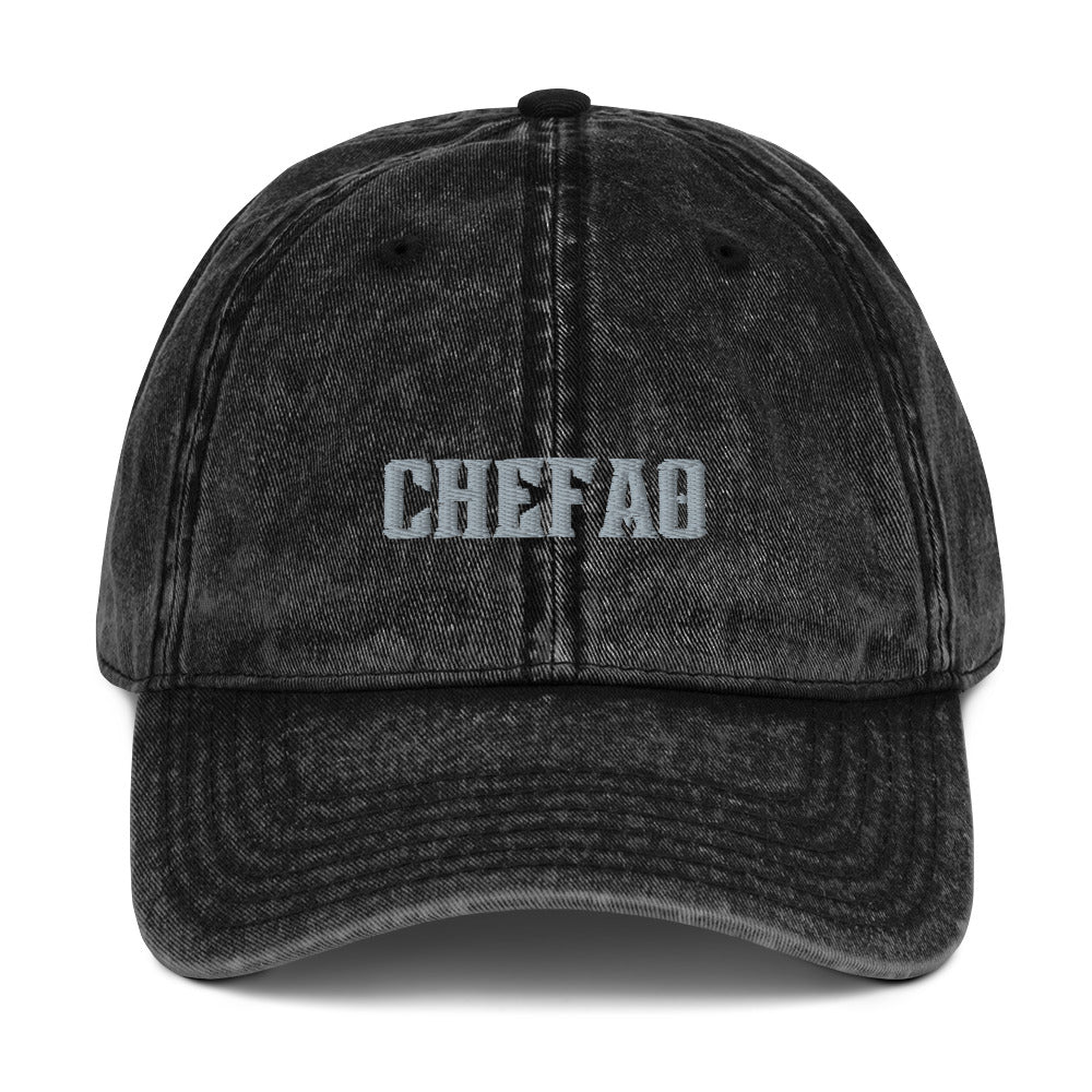 Chefao I, Vintage Cotton Twill Cap