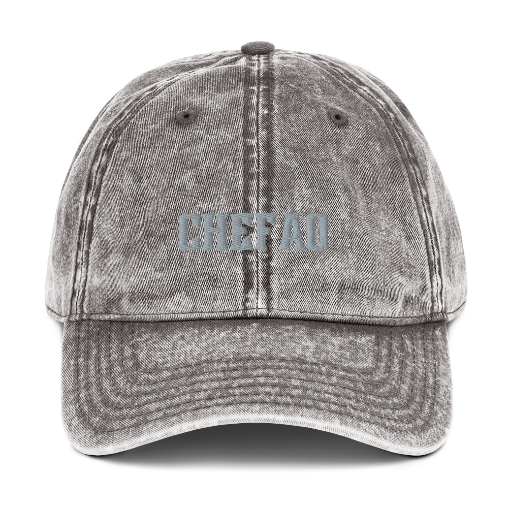 Chefao I, Vintage Cotton Twill Cap