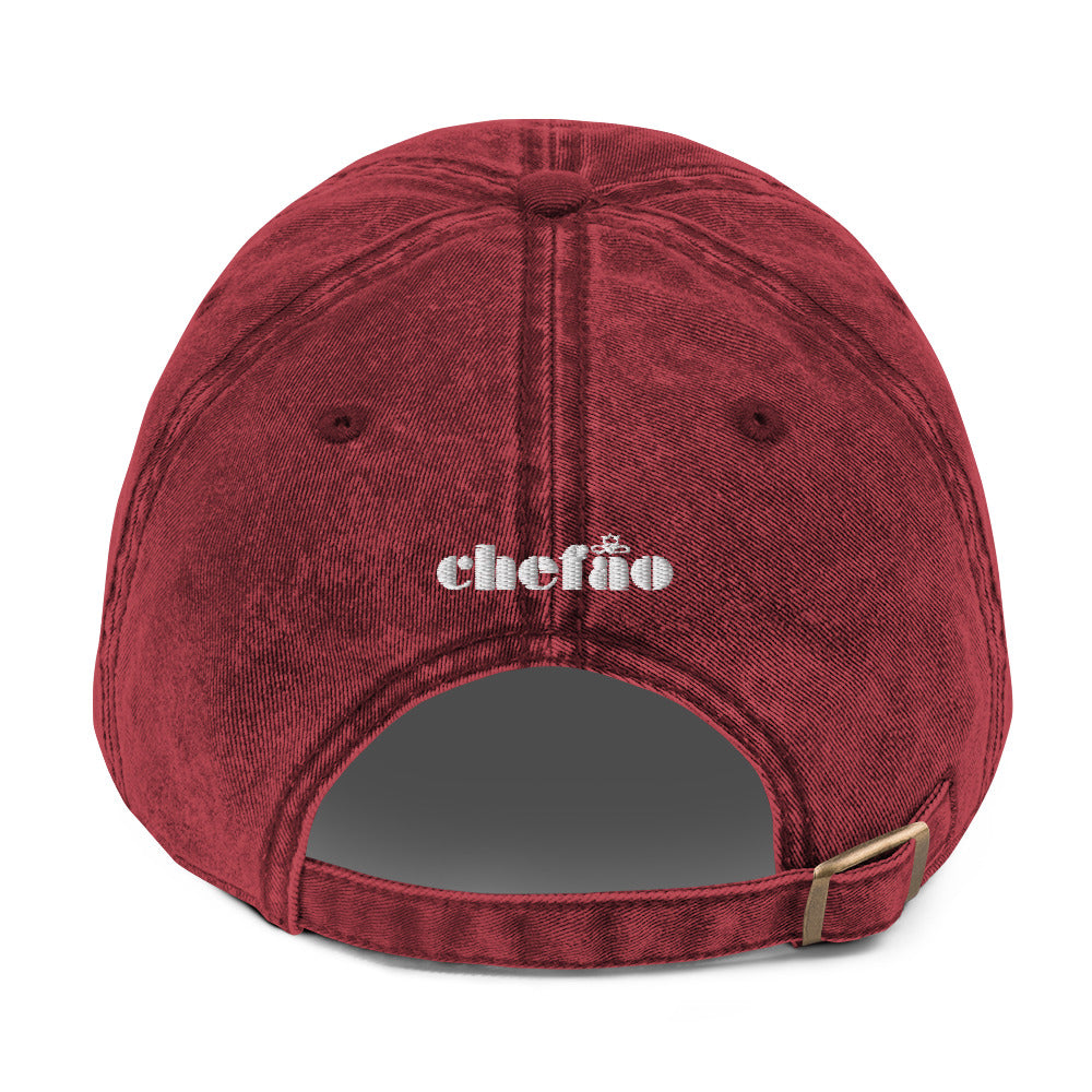 Chefao Queen I, Vintage Cotton Twill Cap