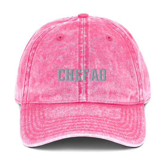 Chefao I, Vintage Cotton Twill Cap